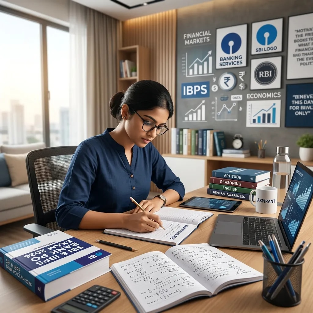 Bank PO 2026: Complete Preparation Guide, Syllabus, Exam Pattern & Strategy to Crack IBPS PO, SBI PO in First Attempt - Complete Guide, Preparation Strategy, Syllabus, Exam Pattern, Eligibility, Dates, Salary, Books, Tips for Government Job Exam 2026