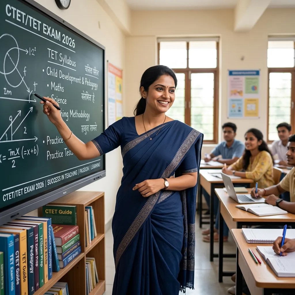 Teaching Jobs 2026: Complete CTET, TET, KVS, NVS Guide - Syllabus, Exam Pattern & Salary - Complete Guide, Preparation Strategy, Syllabus, Exam Pattern, Eligibility, Dates, Salary, Books, Tips for Government Job Exam 2026